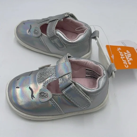 NWT Carter’s Every Step Bella Unicorn Shoes – Size 3 - Picture 3 of 12
